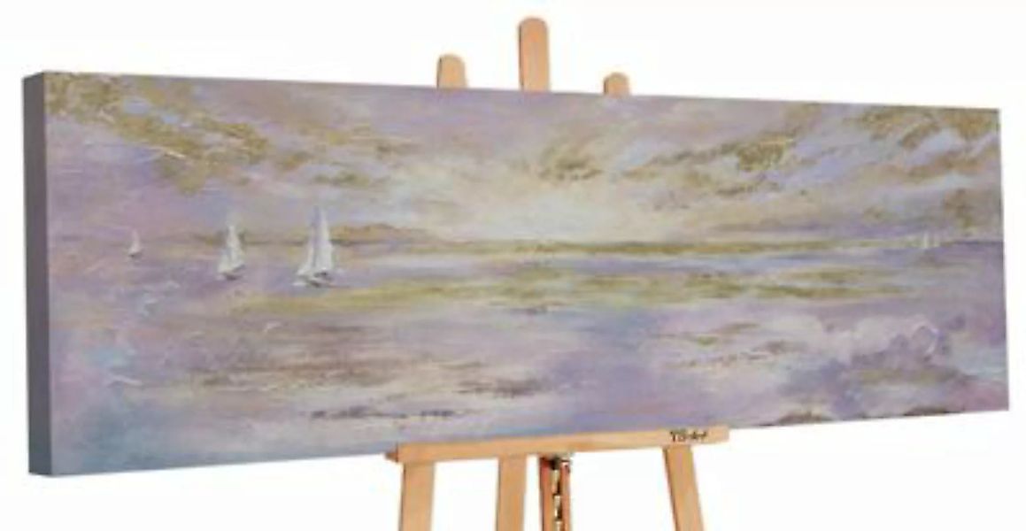 YS-Art™ Gemälde YS-Art „Sonnenstrahlen“, farbenreiches Gemälde einer Meeres günstig online kaufen