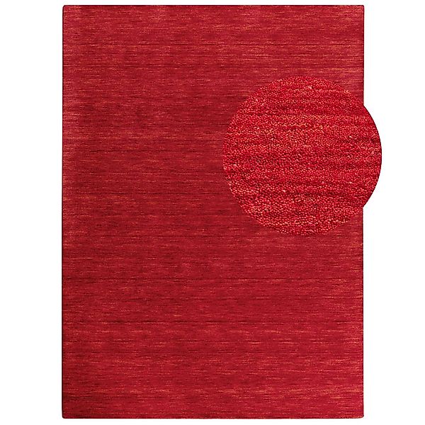 Steffensmeier Wollteppich Jaipur, Rechteckig, Gabbeh Teppich, günstig online kaufen