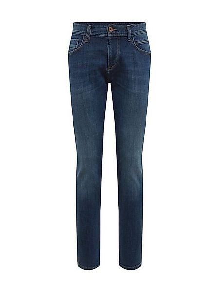 camel active Regular-fit-Jeans Regular Fit Jeans aus Baumwolle mit Lederdet günstig online kaufen