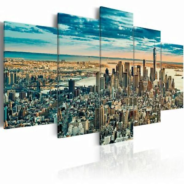 artgeist Wandbild NY: Dream City mehrfarbig Gr. 200 x 100 günstig online kaufen