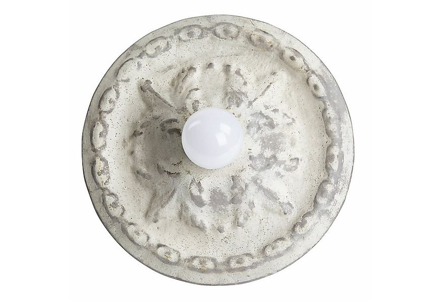 Mirabeau Wandleuchte Wand- & Deckenlampe Mangaire antikweiß günstig online kaufen