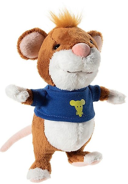 Heunec® Plüschfigur Plüsch Leo Lausemaus mit blauem Shirt 19cm günstig online kaufen