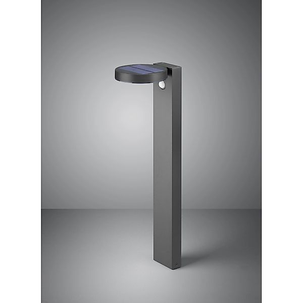 Trio LED-Außenwegeleuchte Posadas mit Solarmodul Anthrazit günstig online kaufen