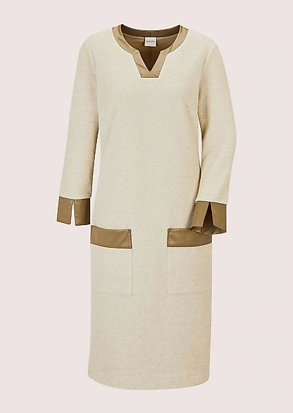 MADELEINE Sommerkleid "Etuikleid Elegantes Kleid mit Lederakzenten" Aufgese günstig online kaufen