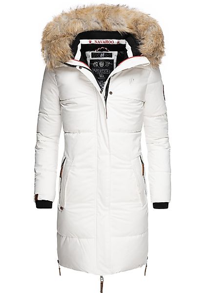 Navahoo Wintermantel Halina modischer Damen Winter Steppmantel mit Kapuze günstig online kaufen