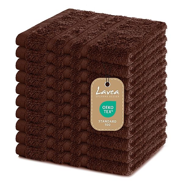 Lavea Handtuch Set saugstarke Frottierserie Elena, günstig online kaufen