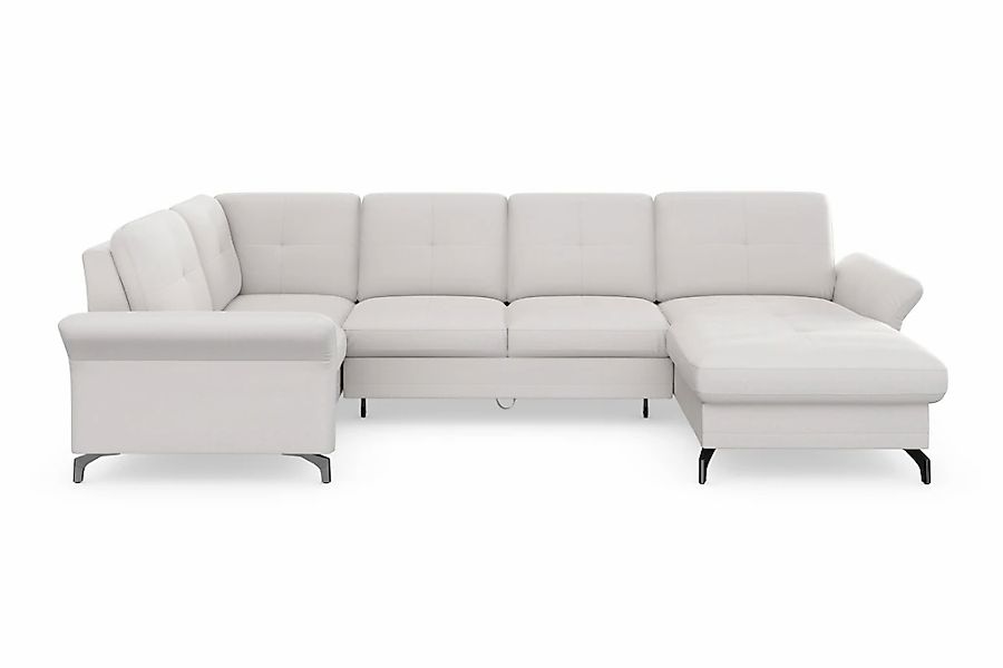 Home affaire Wohnlandschaft "Calando U-Form" wahlweise mit Bettfunktion, Be günstig online kaufen