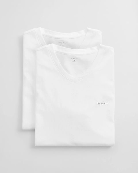 Gant Kurzarmshirt V-NECK T-SHIRT 2-PACK Mit günstig online kaufen