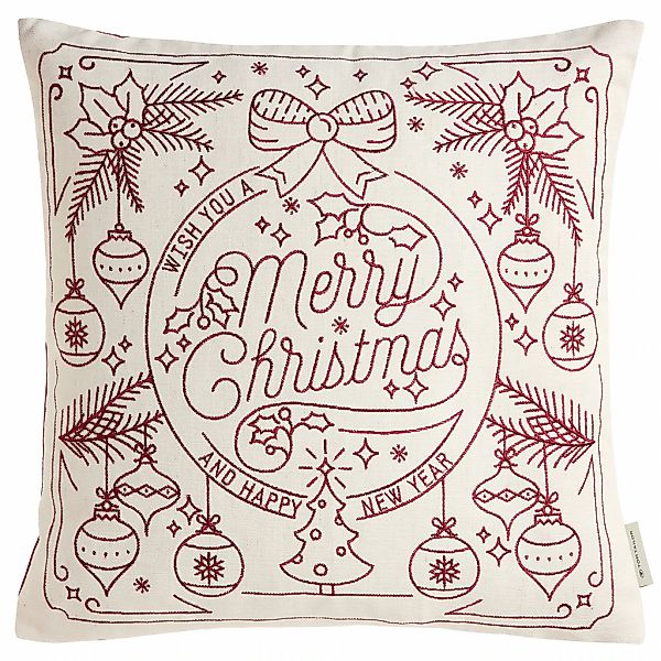 TOM TAILOR HOME Dekokissen "Christmas" bestickt günstig online kaufen