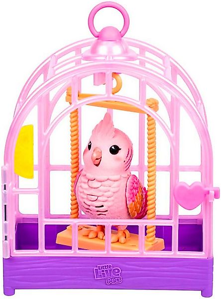 Moose Spielfigur Little Live Pets, My Really Real Bird mit Vogelkäfig - Ros günstig online kaufen