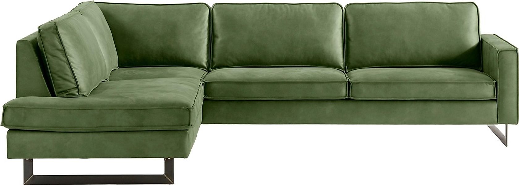 Places of Style Ecksofa »Pinto, 290 cm, Cord, Chenille, Lederoptik, Ottoman günstig online kaufen
