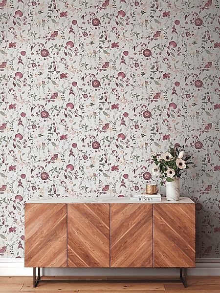 A.S. Création Vliestapete PintWalls II florale Tapete Mustertapete Blätter günstig online kaufen