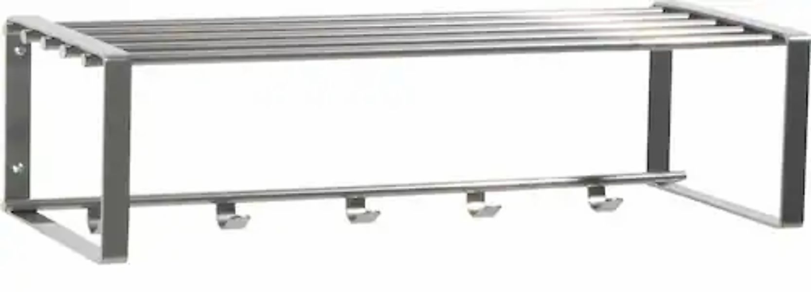 Spinder Design Garderobenleiste »REX«, (1 St.), Wandgarderobe aus Stahl mit günstig online kaufen