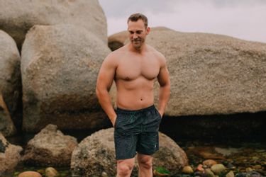 GUGGEN Mountain Badehose Badehose Herren Badeshorts günstig online kaufen