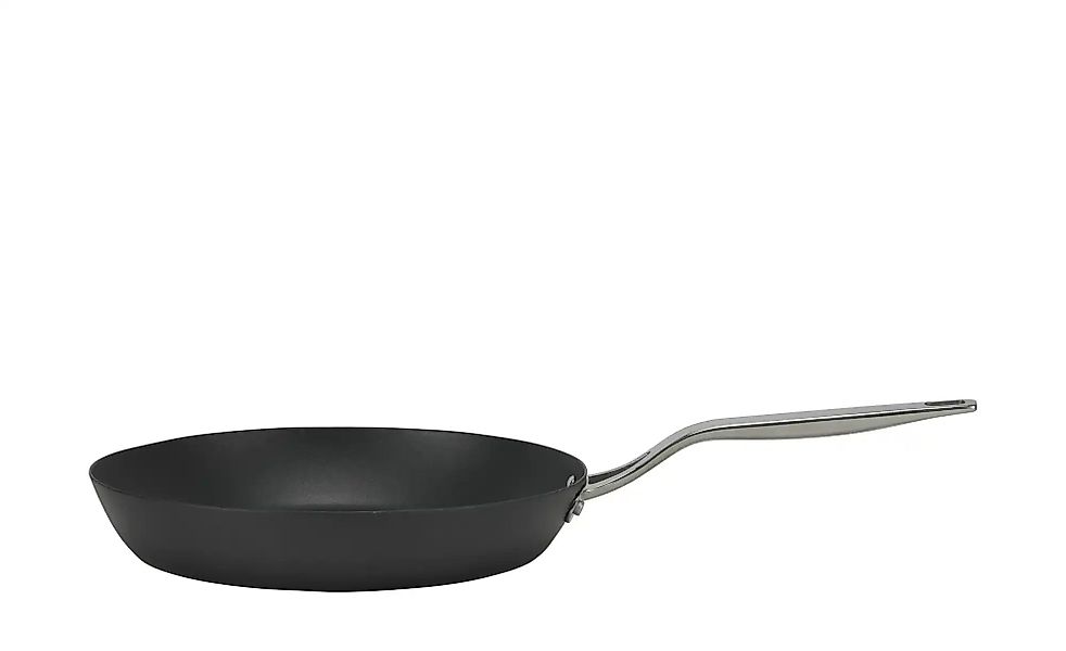 Meisterkoch Pfanne  LOTUS ¦ schwarz ¦ Carbonstahl ¦ Maße (cm): H: 4,5  Ø: 2 günstig online kaufen