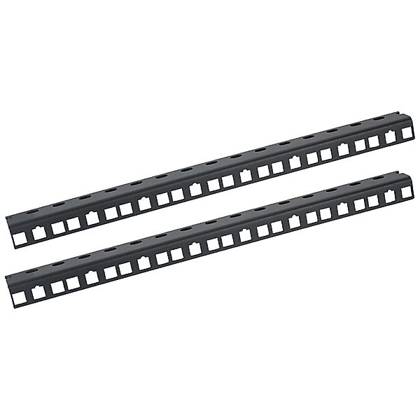 HMF 66808 Rackschiene für Serverschrank 2 Stück 10 Zoll 8 HE Schwarz günstig online kaufen
