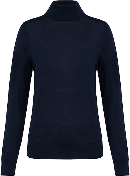 Kariban Sweatshirt Merino-Damenpullover mit Rollkragen günstig online kaufen
