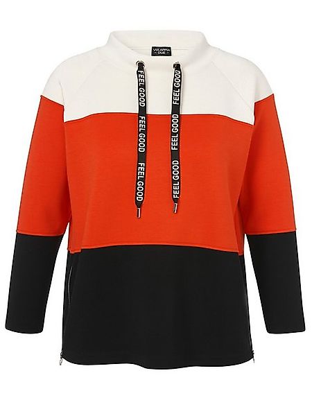 VIA APPIA DUE Sweatshirt (1-tlg) mit seitlichen Zippern günstig online kaufen