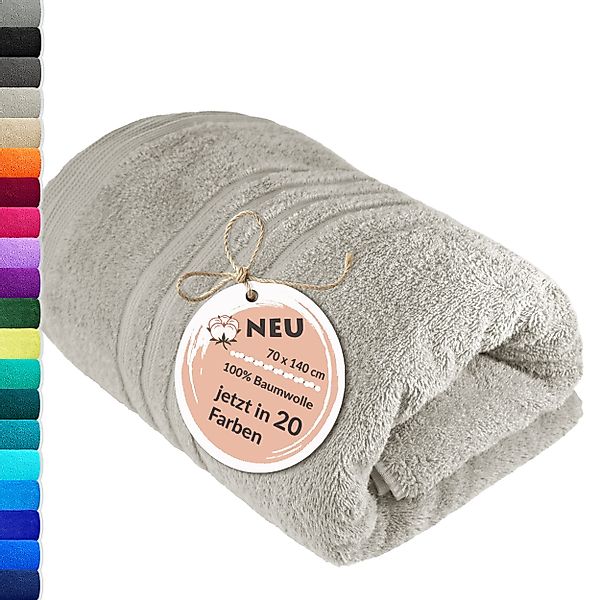 Lashuma Duschtuch - Duschhandtuch London, Frottee günstig online kaufen