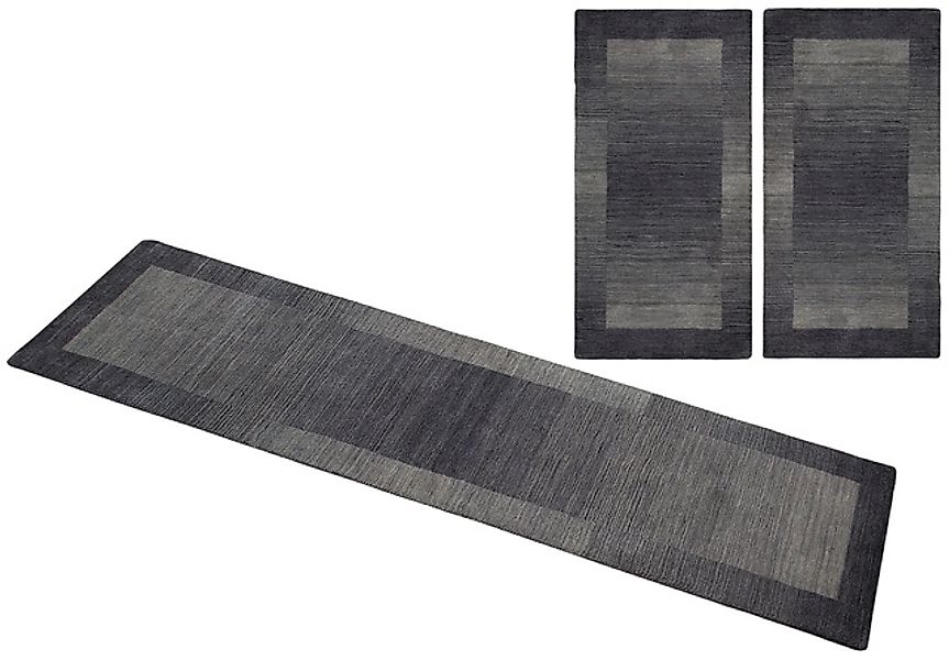 THEKO Bettumrandung »Gabbeh Super, Handweb, Teppich, Bordüre, reine Wolle,« günstig online kaufen