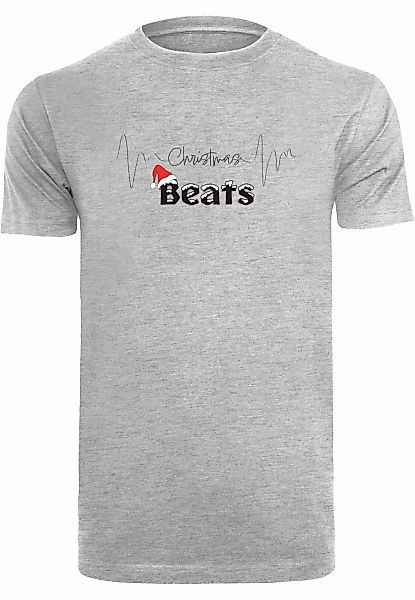 Merchcode T-Shirt "Merchcode Herren Christmas beats T-Shirt Round Neck", (1 günstig online kaufen