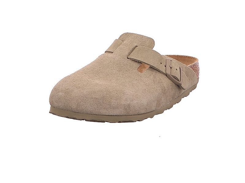 Birkenstock Boston LEVE Faded Khaki Pantolette günstig online kaufen
