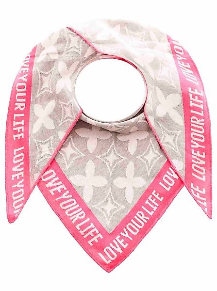 Zwillingsherz Dreieckstuch ""Classy-ZH"" Feinstrick, klassisches Muster, po günstig online kaufen