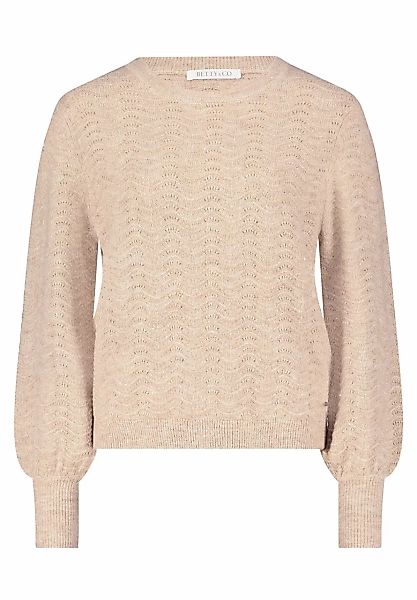 Betty&Co Strickpullover "Betty & Co Strickpullover mit Lurexfaden", Paillet günstig online kaufen