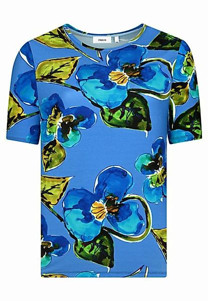 elanza T-Shirt Shirt Flowers - 10/blue-green (1-tlg) günstig online kaufen