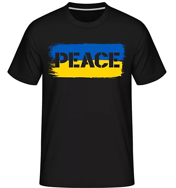 Peace Flagge Ukraine · Shirtinator Männer T-Shirt günstig online kaufen