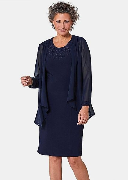 GOLDNER Jerseykleid Kurzgröße: Kleid mit feinem günstig online kaufen