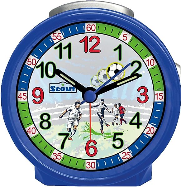 Scout Kinderwecker Fußballwecker, Friends, 280001033 Quarzwecker, günstig online kaufen