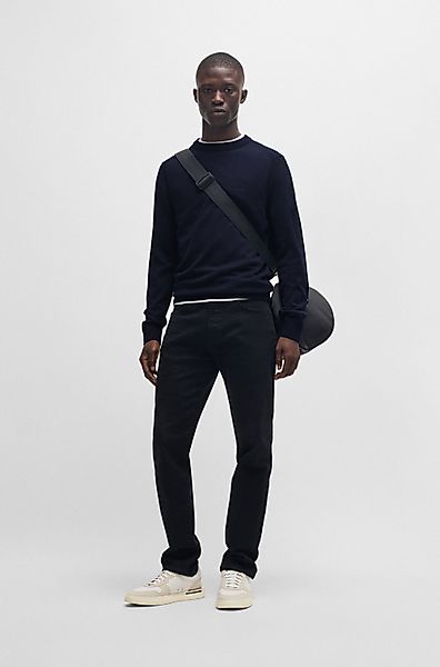 BOSS ORANGE Strickpullover Avac mit Schurwolle günstig online kaufen