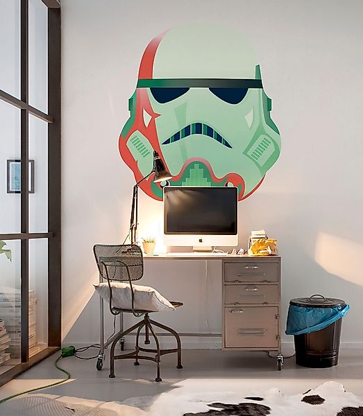 Komar Wandtattoo "Star Wars One of us - Größe 125 x 125 cm" rund und selbst günstig online kaufen