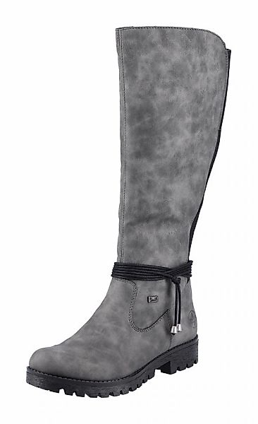 Rieker Winterstiefel, Langschaftstiefel, Stretch, Reißverschluss, mit Warmf günstig online kaufen