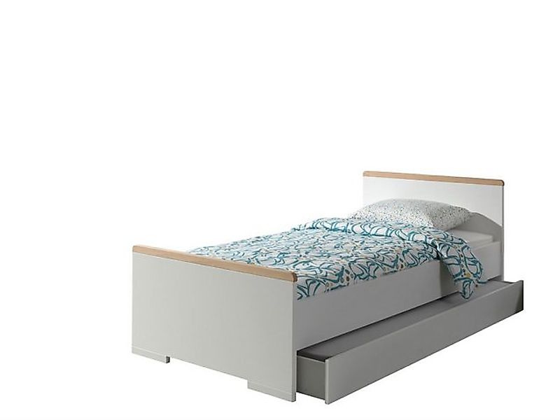 58 aufm Kessel Bettgestell Einzelbett Kariotta 205x97x76 Jugendbett Holzwer günstig online kaufen