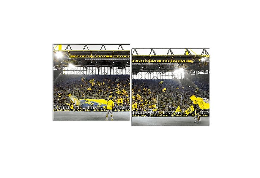 BVB Kunstdruck Kunstdruck „Südtribüne“ 100x50 cm, Südtribüne (1 St) günstig online kaufen