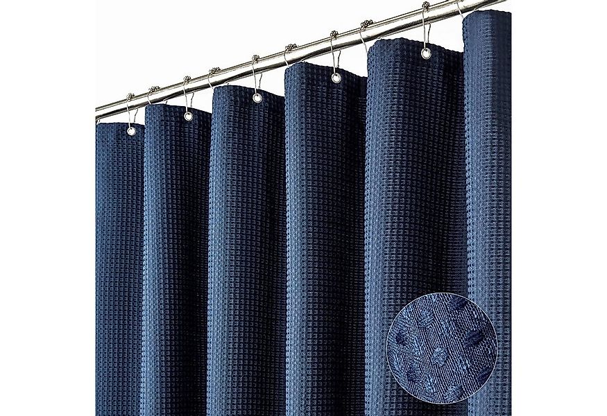 Coonoor Duschvorhang 180x180 cm Anti-Schimmel wasserdichte Stoff Textile Du günstig online kaufen