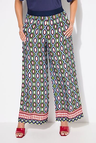 Ulla Popken Schlupfhose Hose grafischer Druck günstig online kaufen