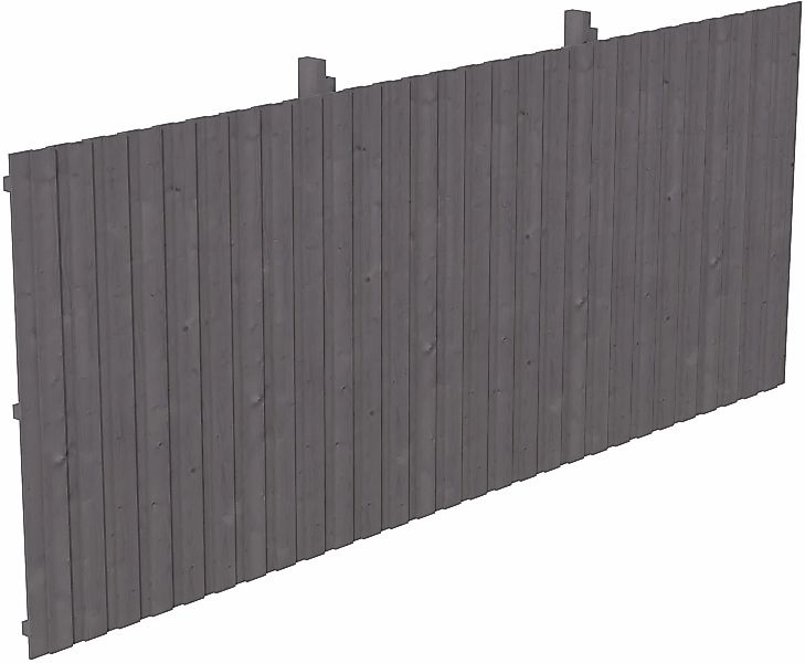 Skan Holz Rückwand Deckelschalung 550 x 220 cm Fichte Schiefergrau günstig online kaufen