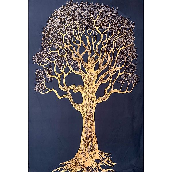 KUNST UND MAGIE Wandteppich Tagesdecke Wandbehang günstig online kaufen