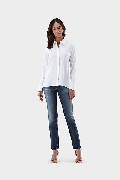 Hemdbluse aus Flanell tailliert günstig online kaufen