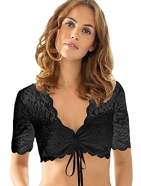 Nina Von C. Dirndlbluse Spitzen Bluse günstig online kaufen