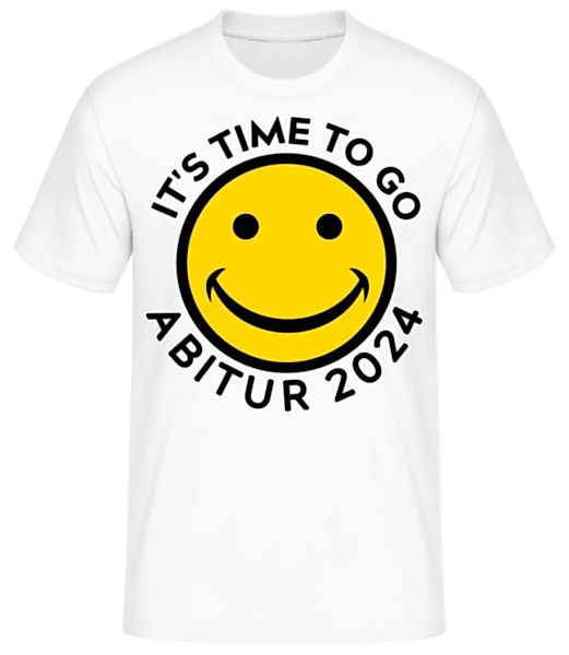 Its Time To Go Abitur 2024 · Männer Basic T-Shirt günstig online kaufen