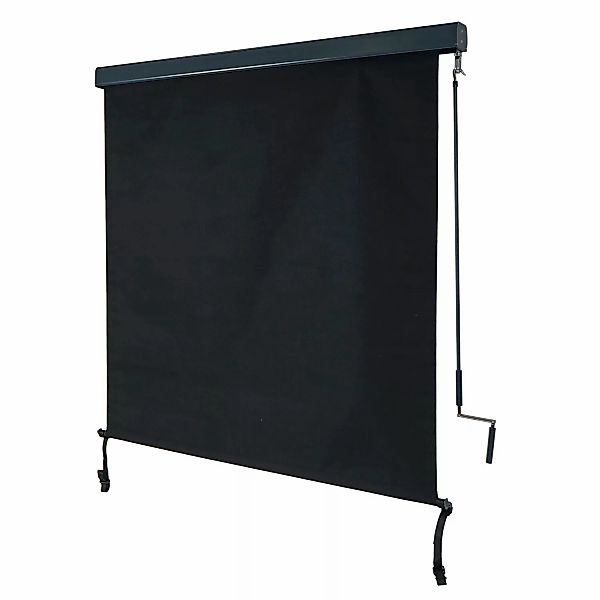 MCW Vertikalmarkise F42 250x140cm Schwarz günstig online kaufen