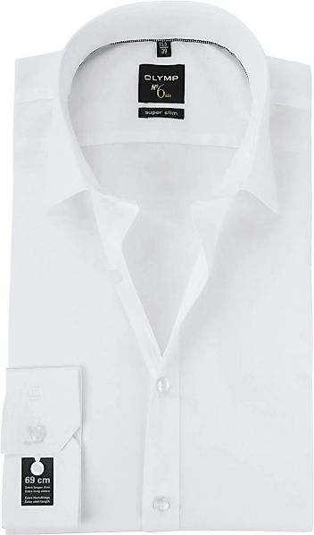 OLYMP No'6 six Hemd Skinny Fit Weiß Extra Lange Ärmel - Größe 38 günstig online kaufen