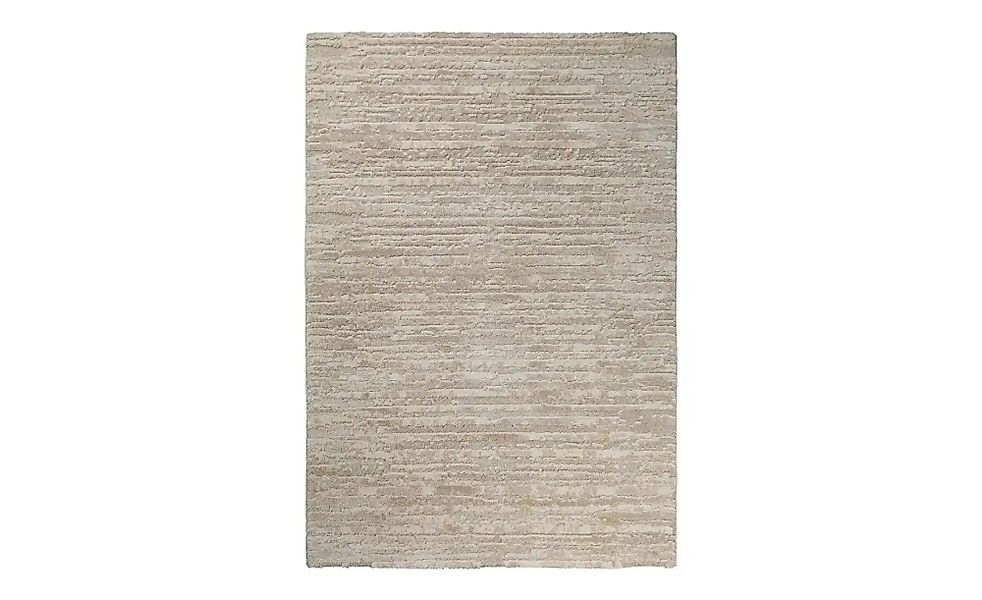 Kurzflorteppich   ¦ beige ¦ Synthetische Fasern ¦ Maße (cm): B: 140 Teppich günstig online kaufen