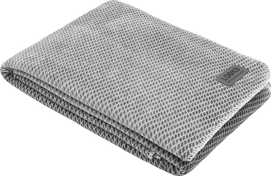 Wohndecke LOOKS, LOOKS by Wolfgang Joop, Rautenmuster, Kuscheldecke günstig online kaufen