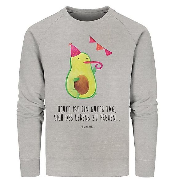 Mr. & Mrs. Panda Longpullover Avocado Party Größe M - Heather Grey - Gesche günstig online kaufen