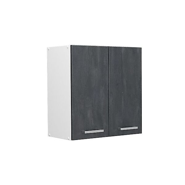 Vicco Hängeschrank R-Line, Schwarz Beton/Weiß, 60 günstig online kaufen